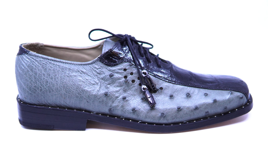 Ostrich & Alligator Dress Shoe US 11 image 0