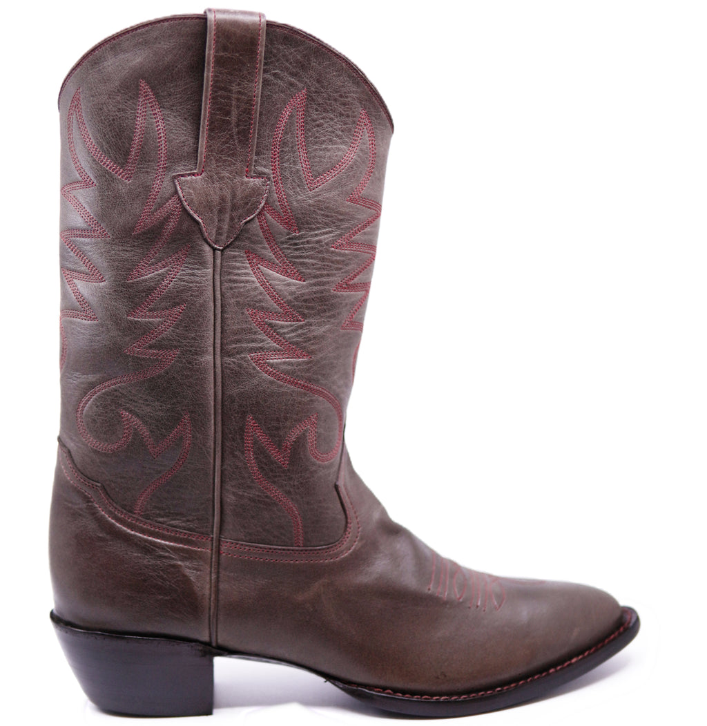 Genuine Cowhide Leather Cowboy Boots image 0