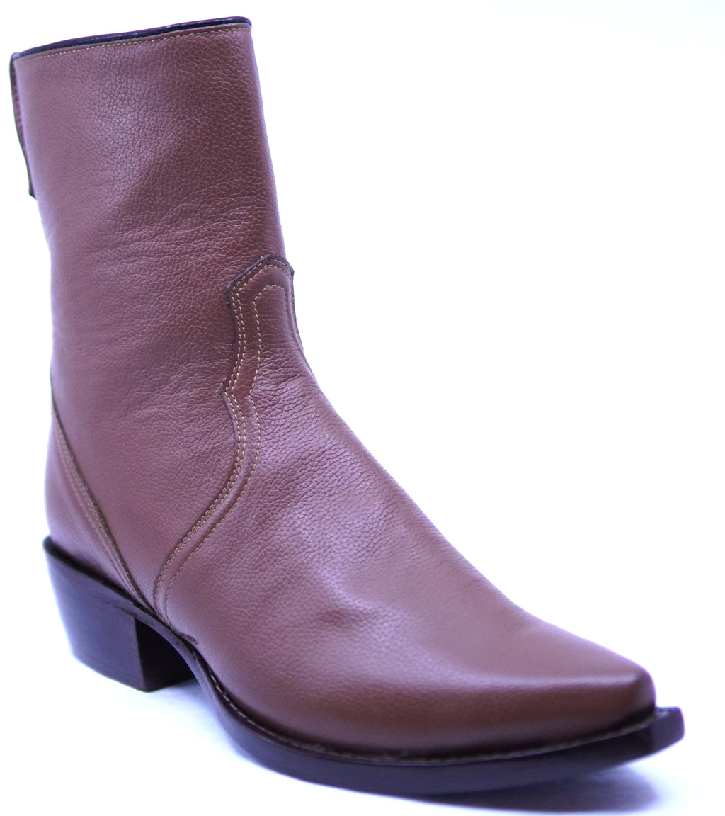 Full Leather Zipper Boot image 2