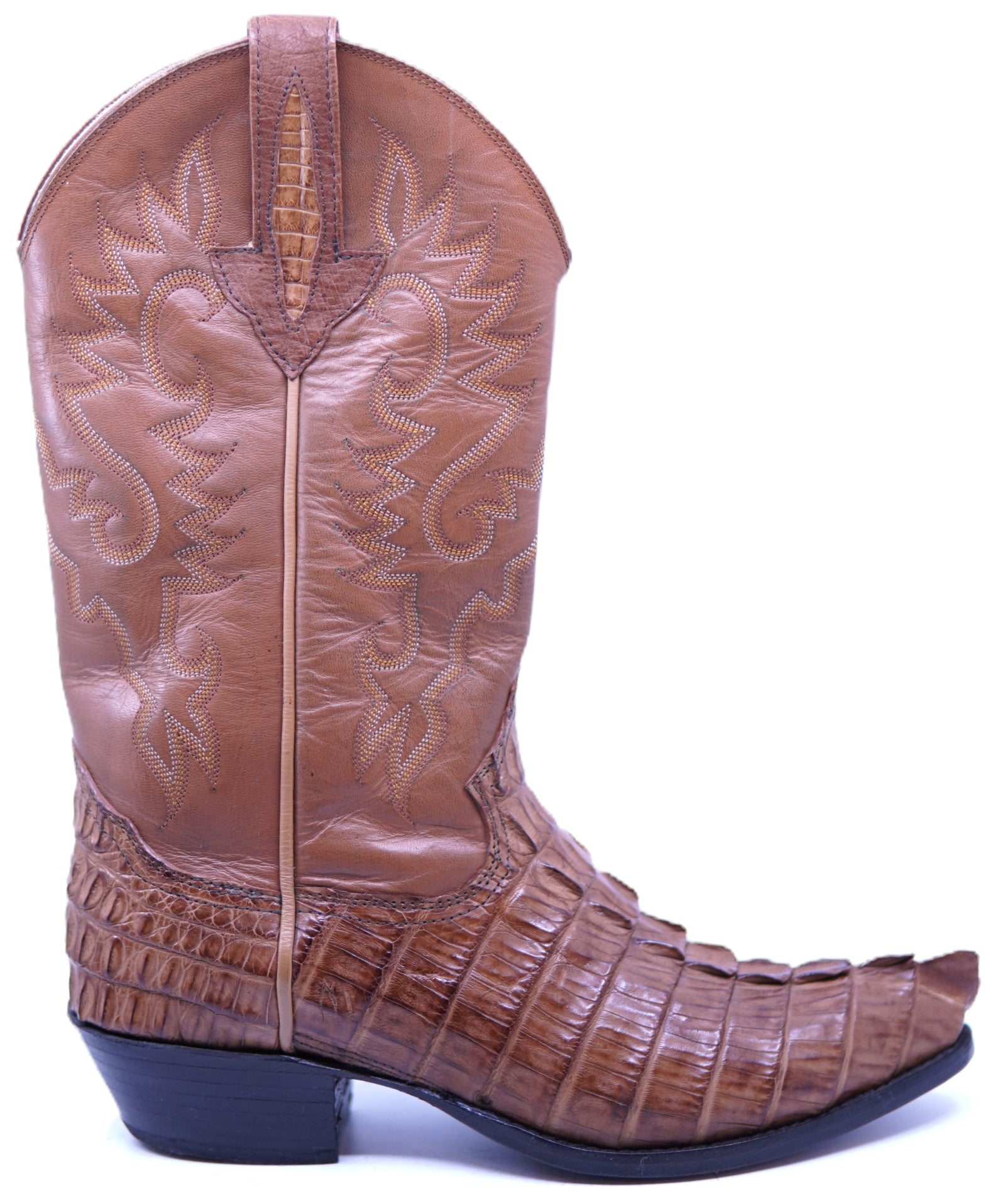 Genuine HB Caiman Tail Cowboy Boots image 0
