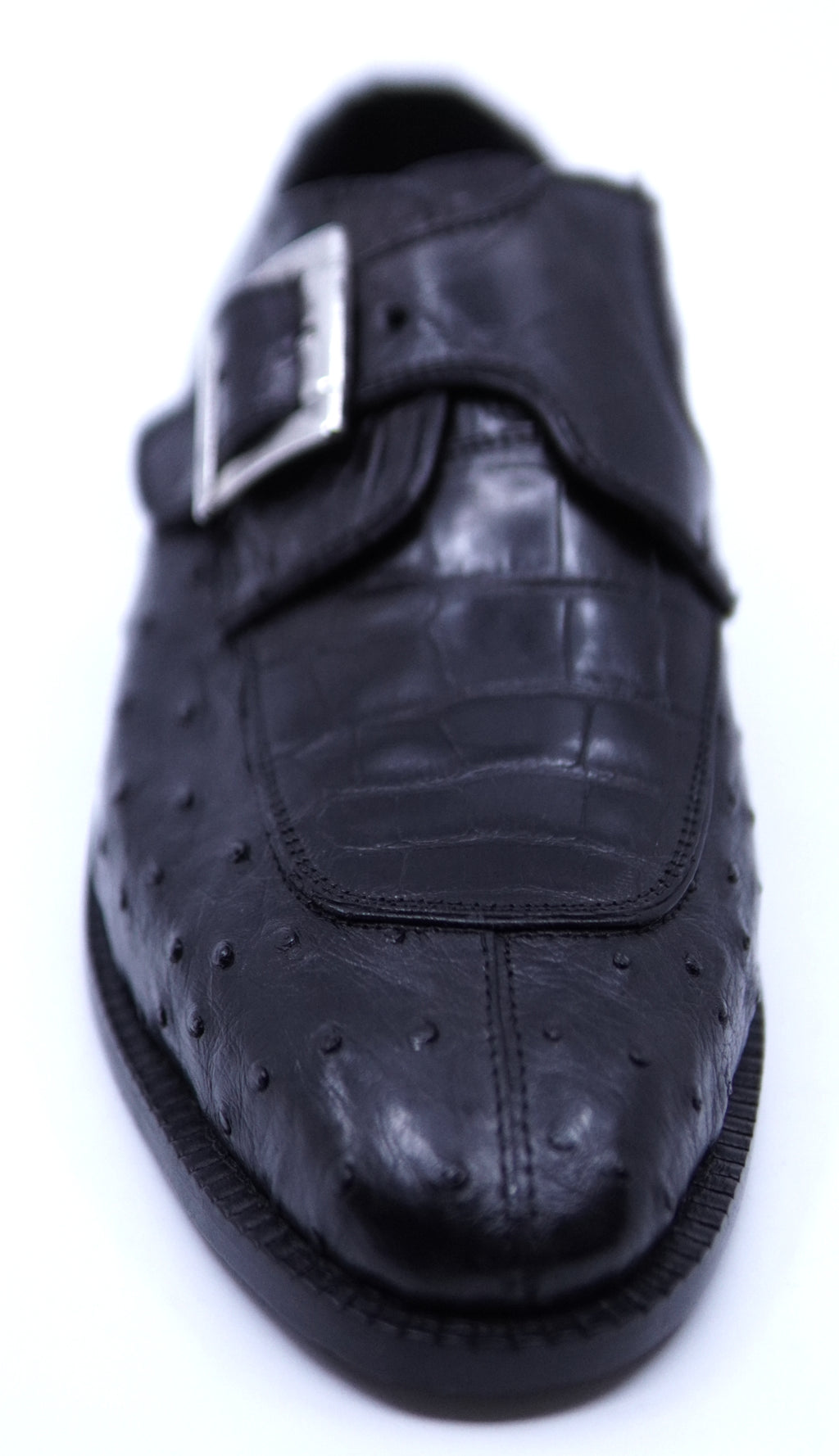 Crocodile & Ostrich Buckle Strap Dress Shoe image 3