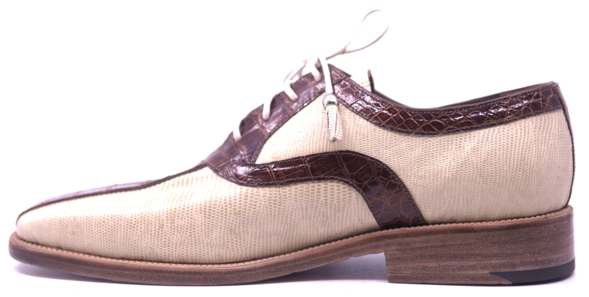 Genuine Lizard & Alligator Belly Dress Shoe image 1