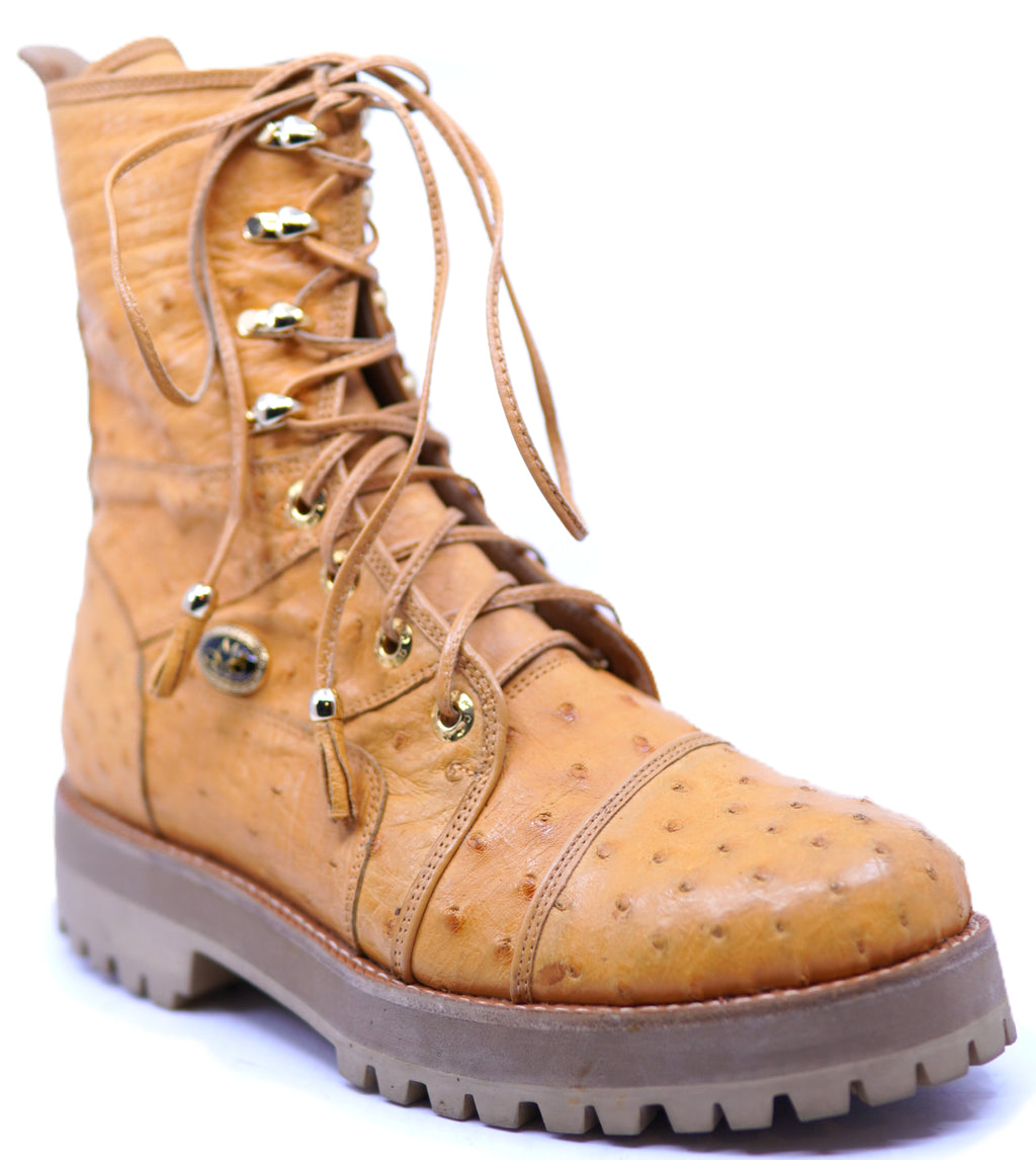 Genuine Ostrich Combat Boots image 2