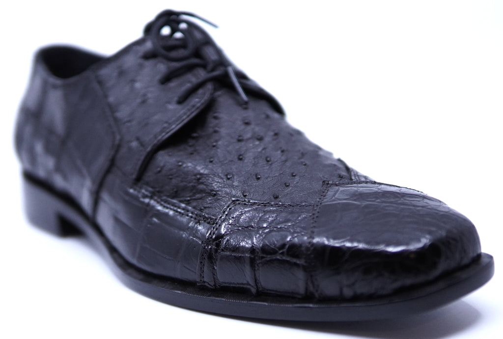 007 Ostrich & Alligator Dress Shoe image 2