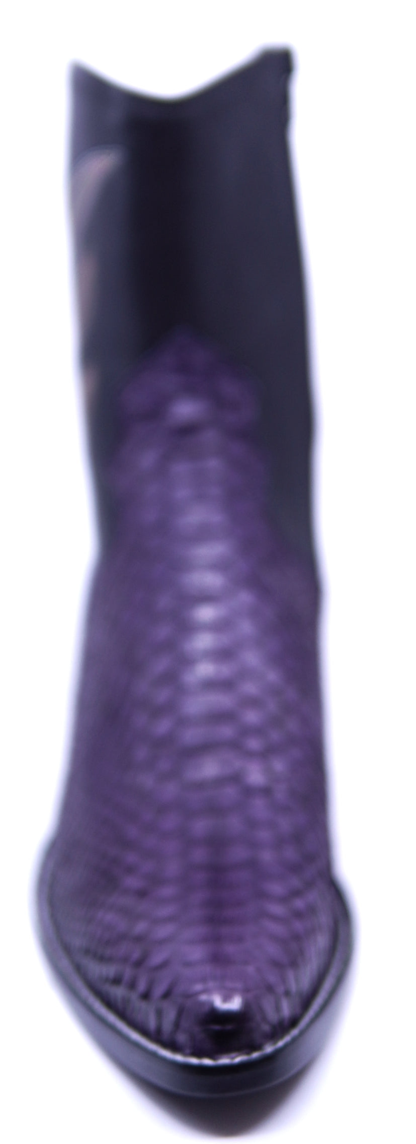 Genuine Purple Python Botin 9-US Womens image 4