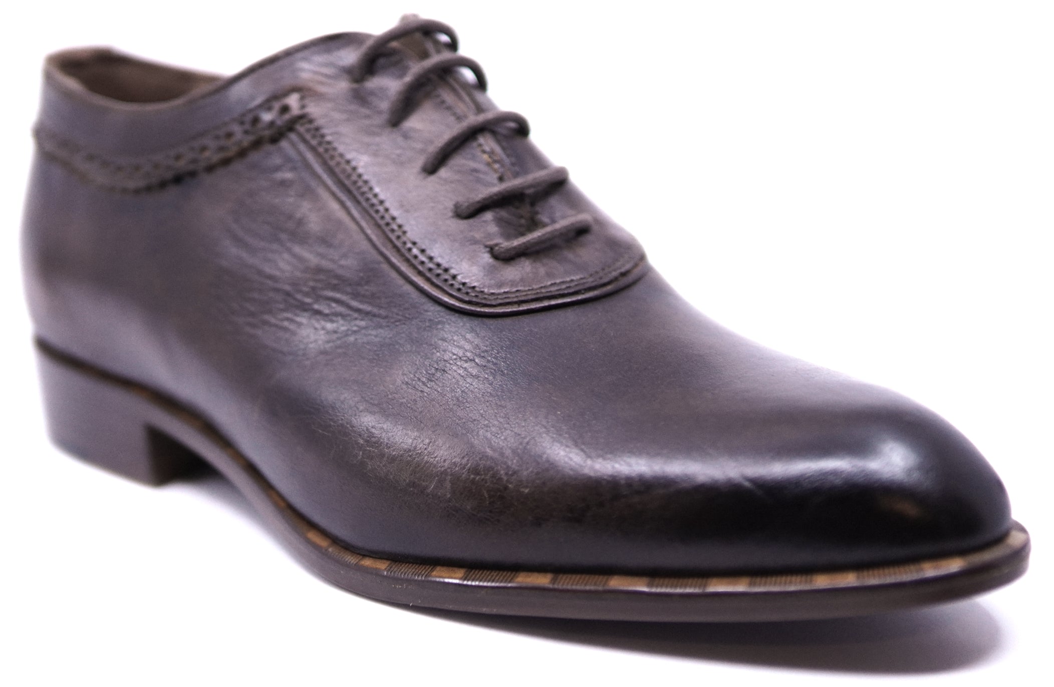 Brown Milano Leather Dress Shoe image 2
