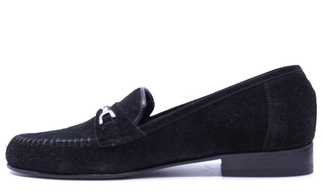 Black Suede Loafer US 9.5 image 2