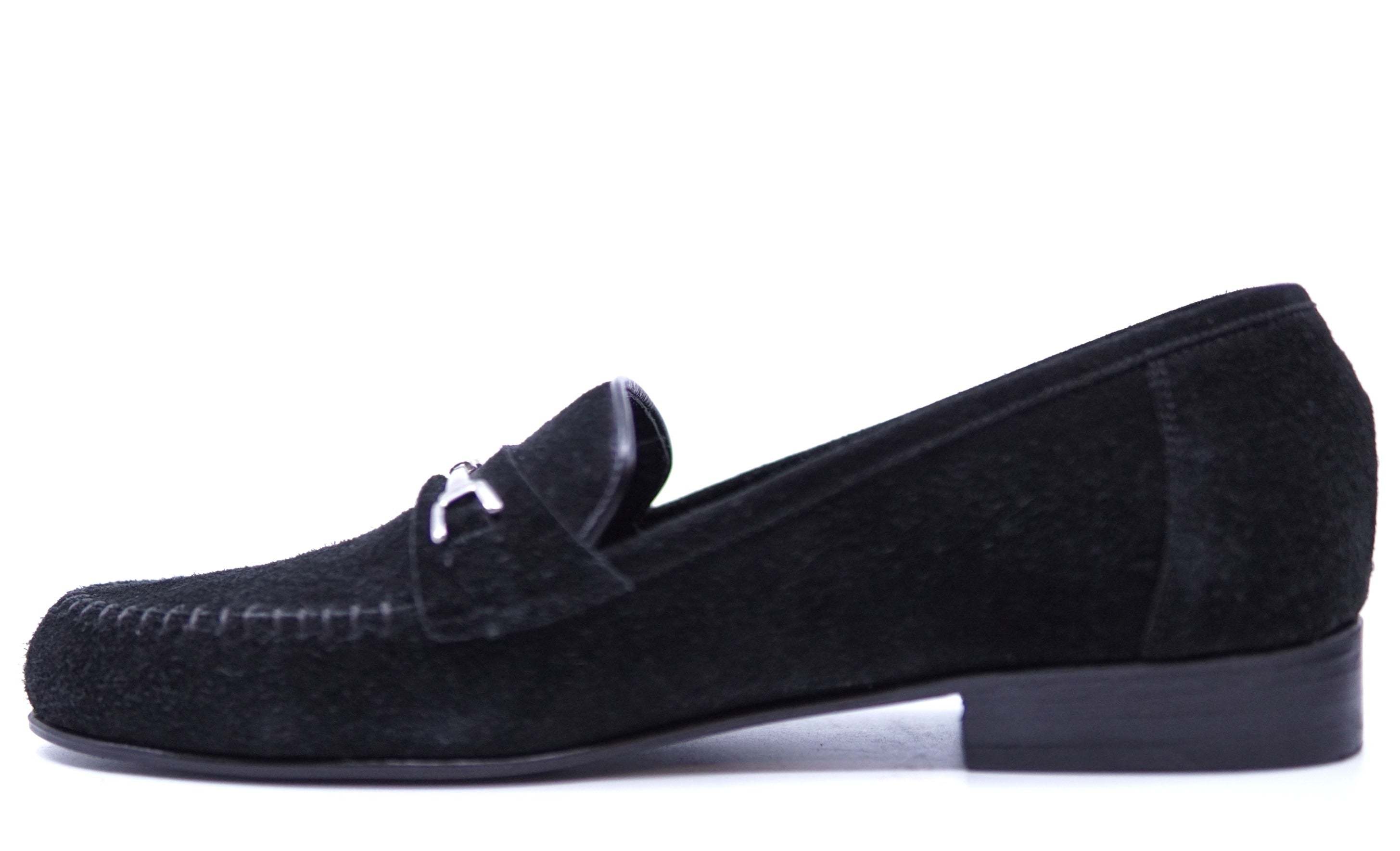 Black Suede Loafer US 9.5 image 2
