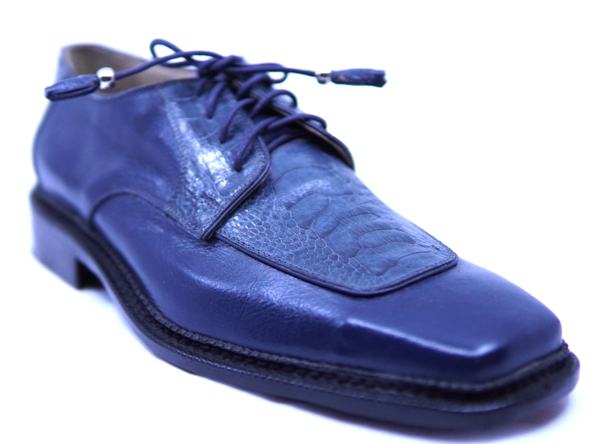 Ostrich Leg & Leather Dress Shoe image 2