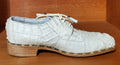 007 White Bone Crocodile Dress Shoe US Men's 11 image 0