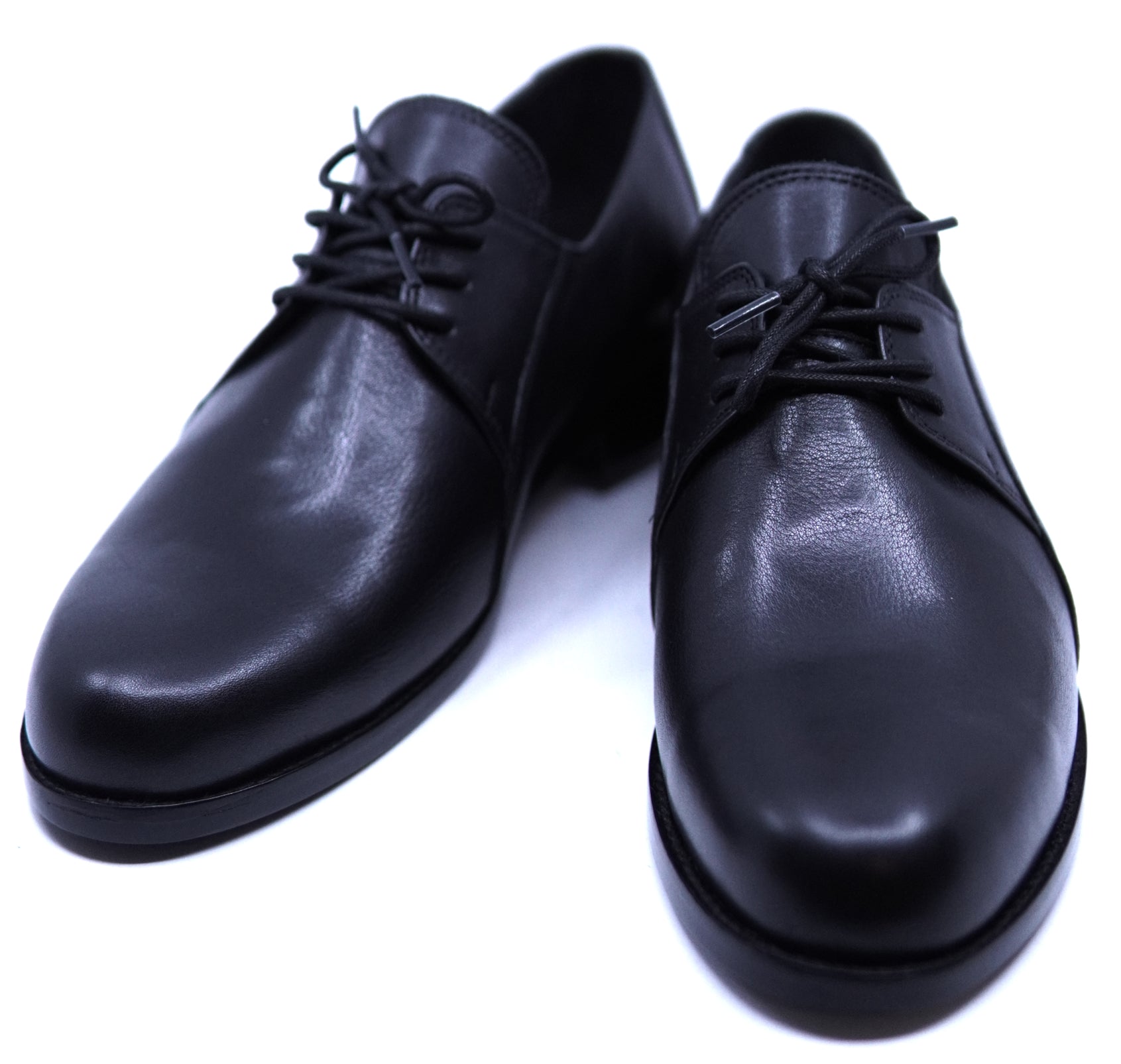 Full Black Leather Dress Shoe image 3