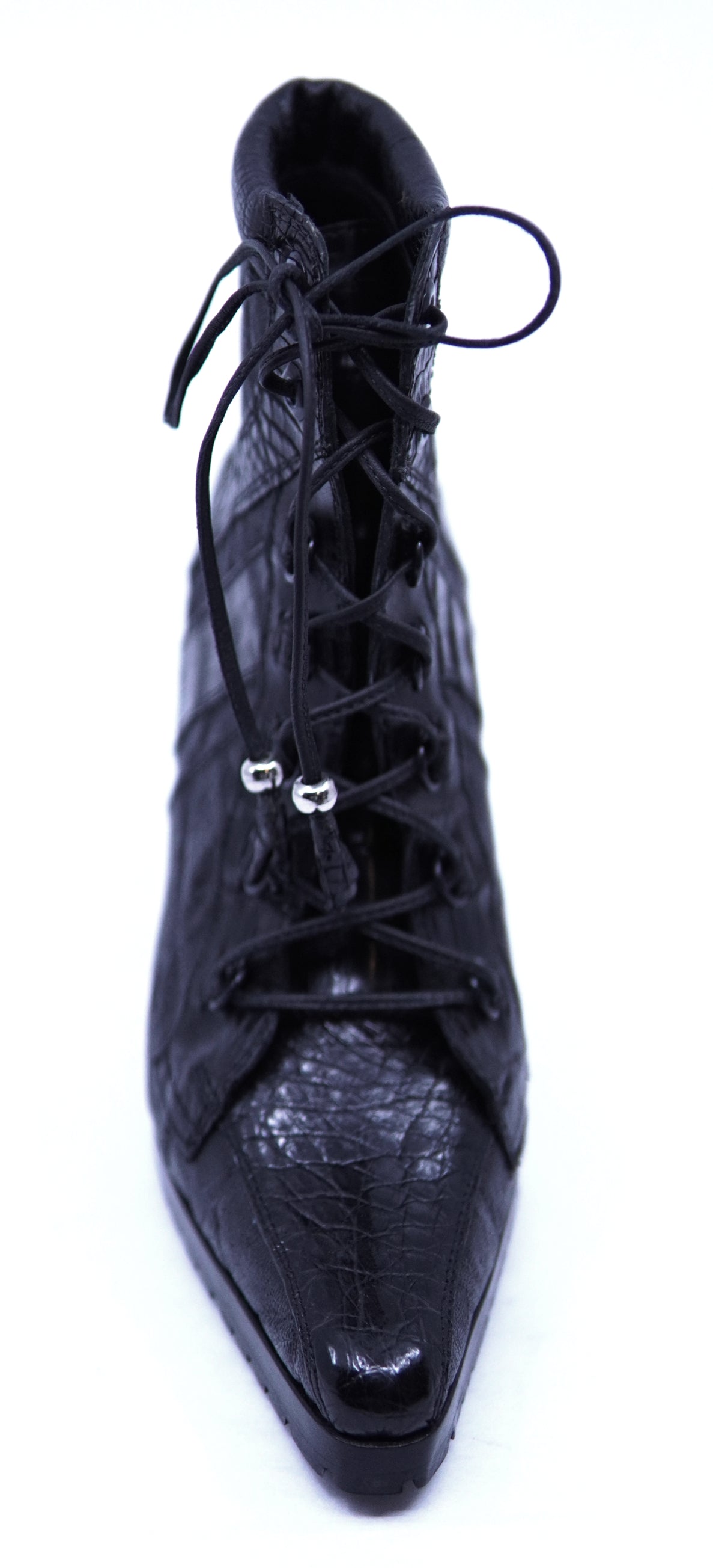 Crocodile and Elephant Textured Heel image 3