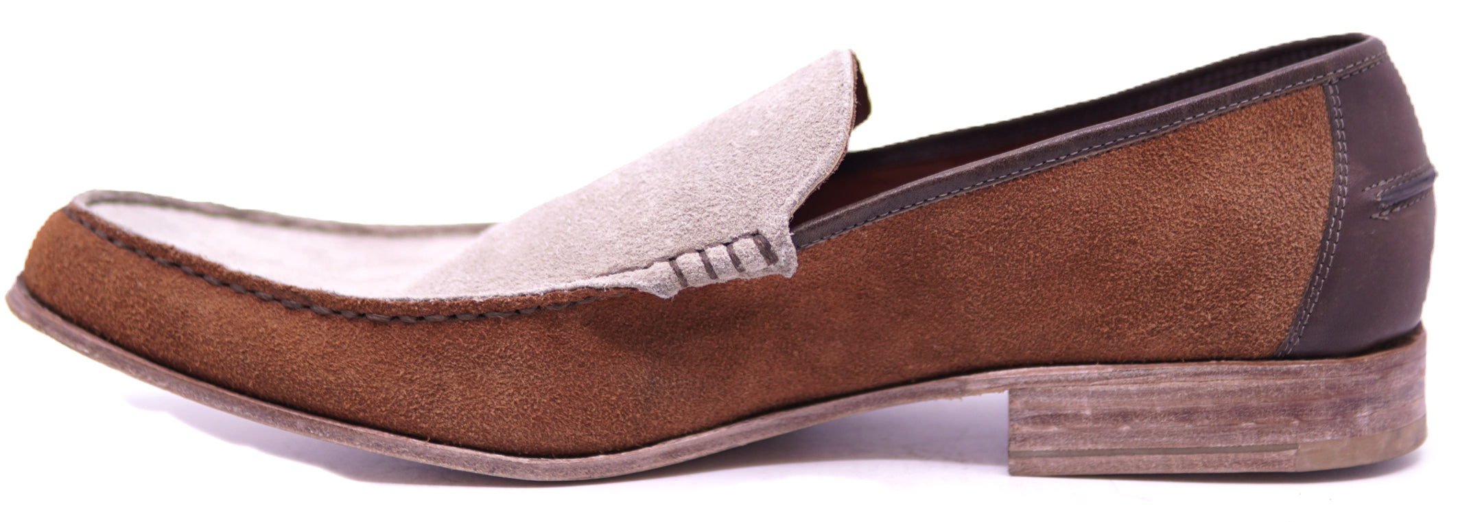 Genuine Suede Loafer Dress Shoe 12-US Men's image 1