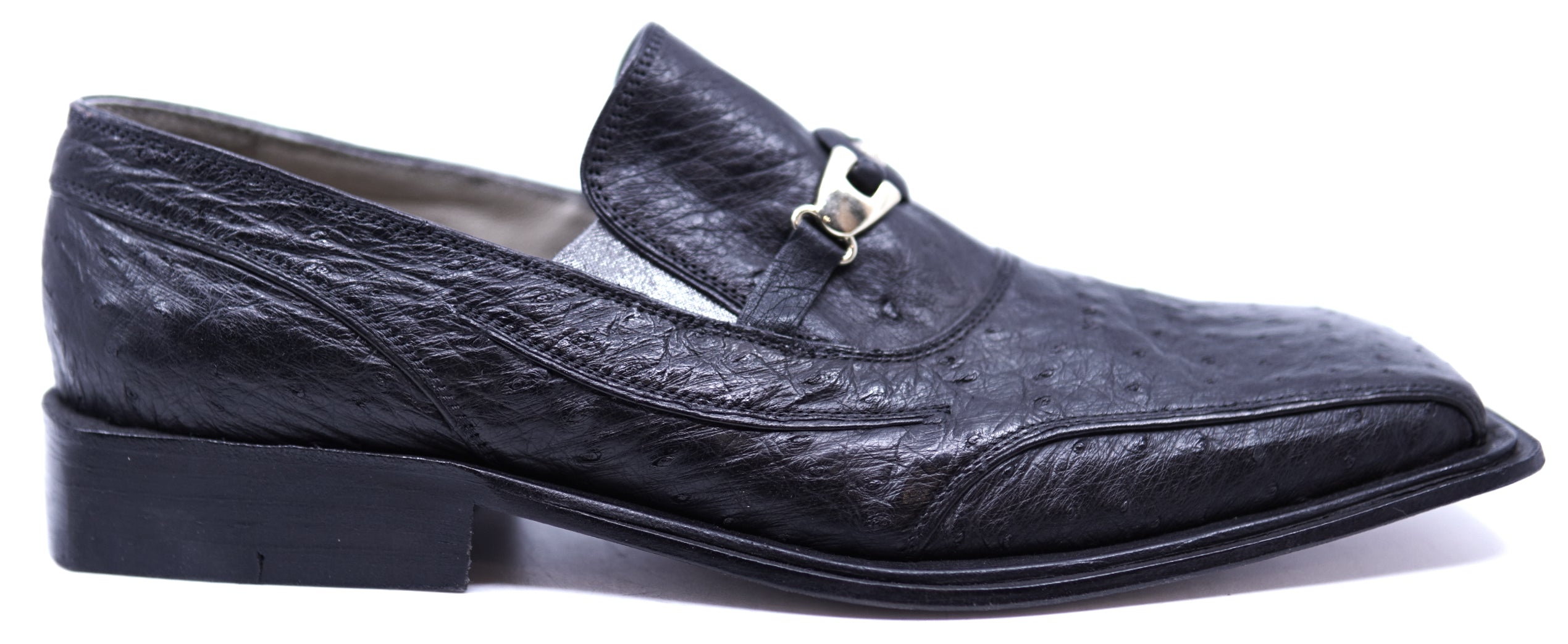 Genuine Ostrich Loafer Dress Shoe image 0