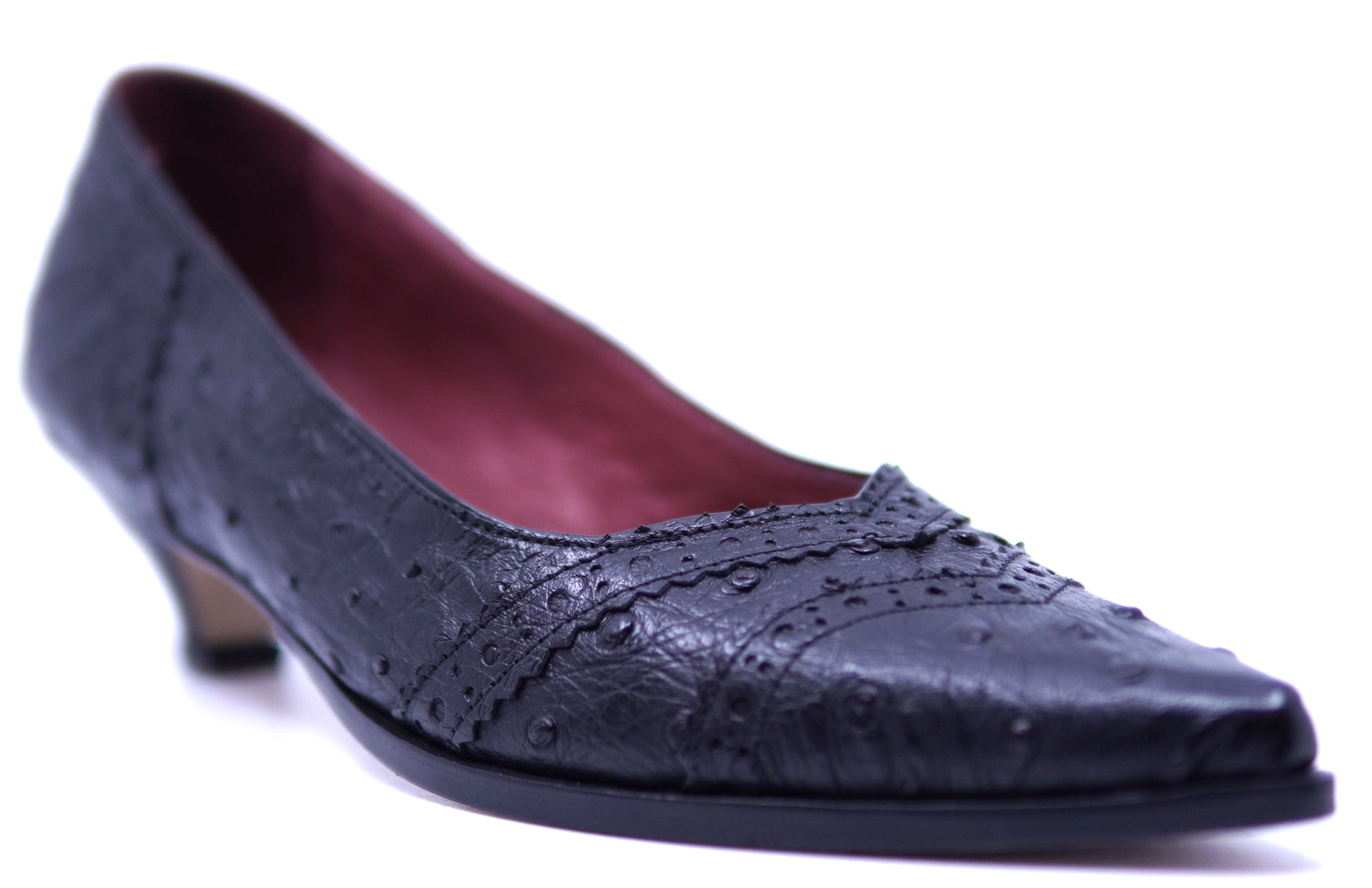 Genuine Ostrich Heel 9.5-US Women's image 2