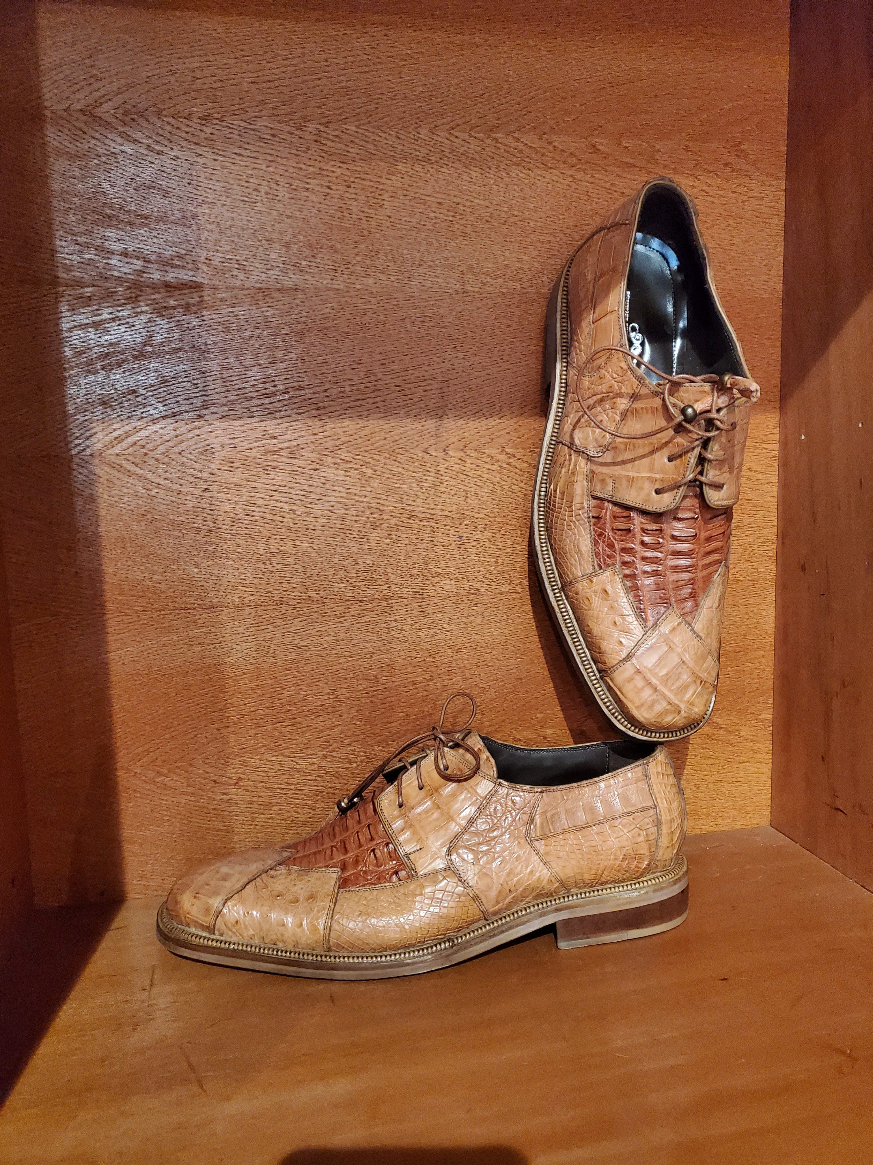 Full Crocodile Men's Dress Shoes US 11 image 1