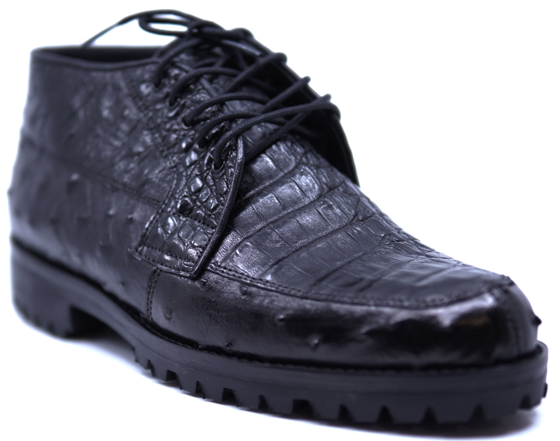 Genuine Ostrich & Caiman Belly 8D Boots image 2