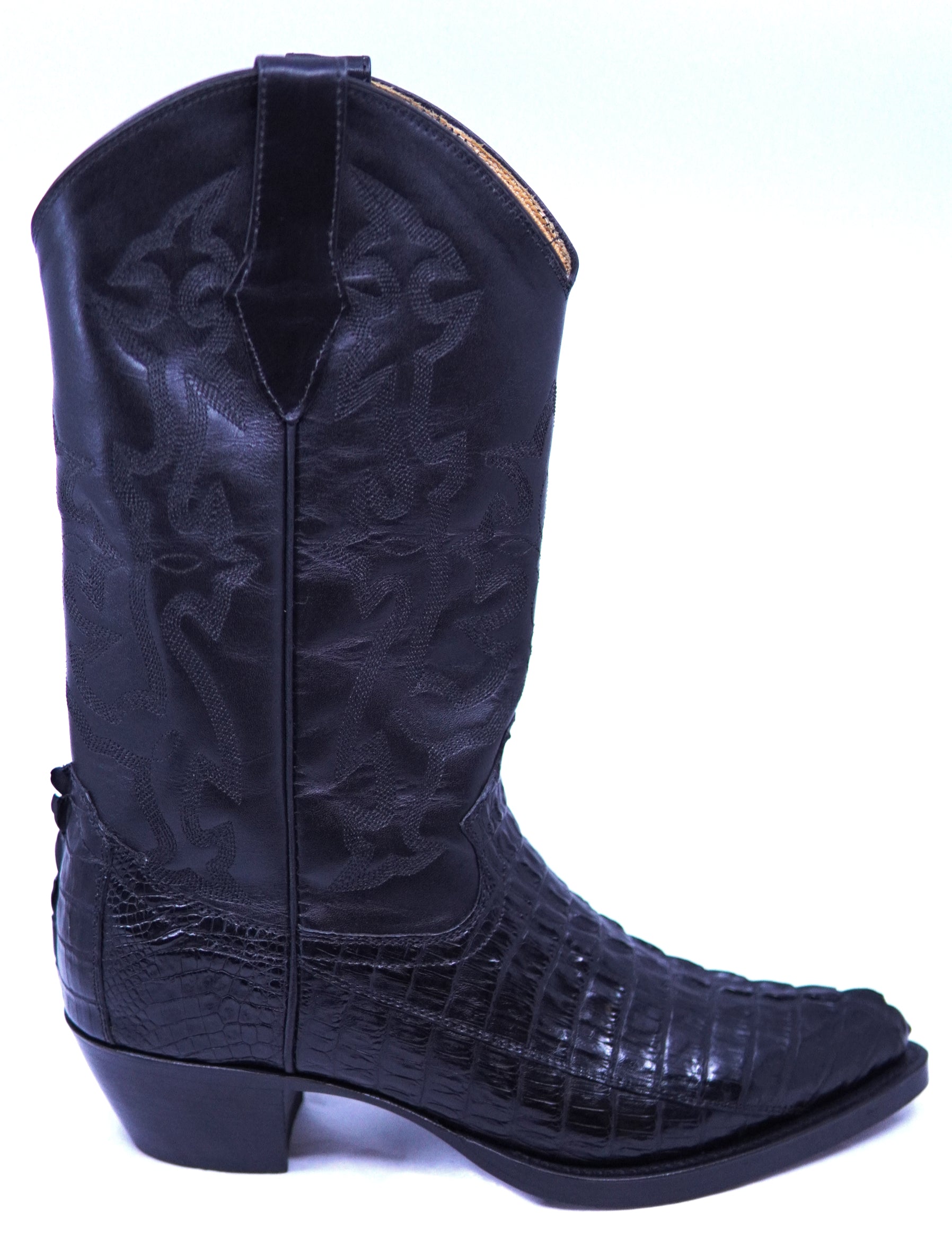 Crocodile Tail Woman Cowboy Boots image 0