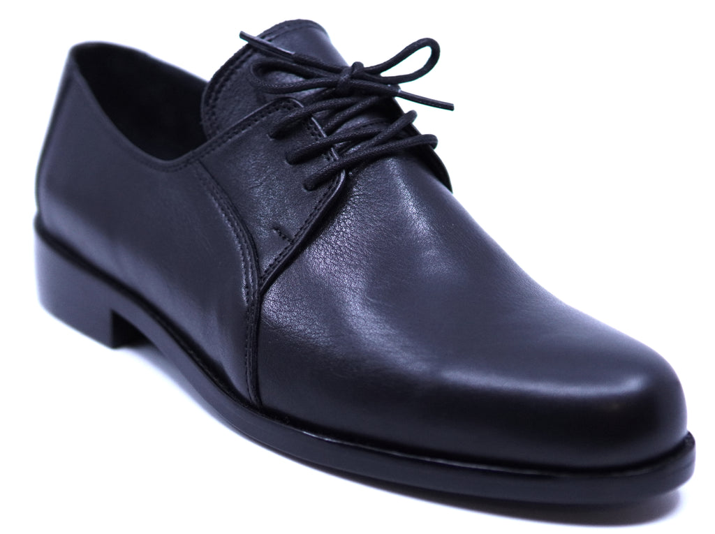 Full Black Leather Dress Shoe image 2