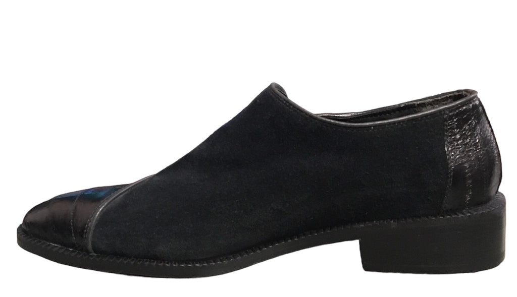 Eel and Suede Dress Shoe image 1