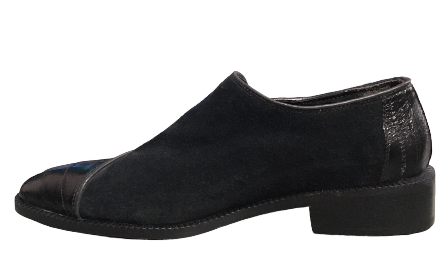 Eel and Suede Dress Shoe image 1