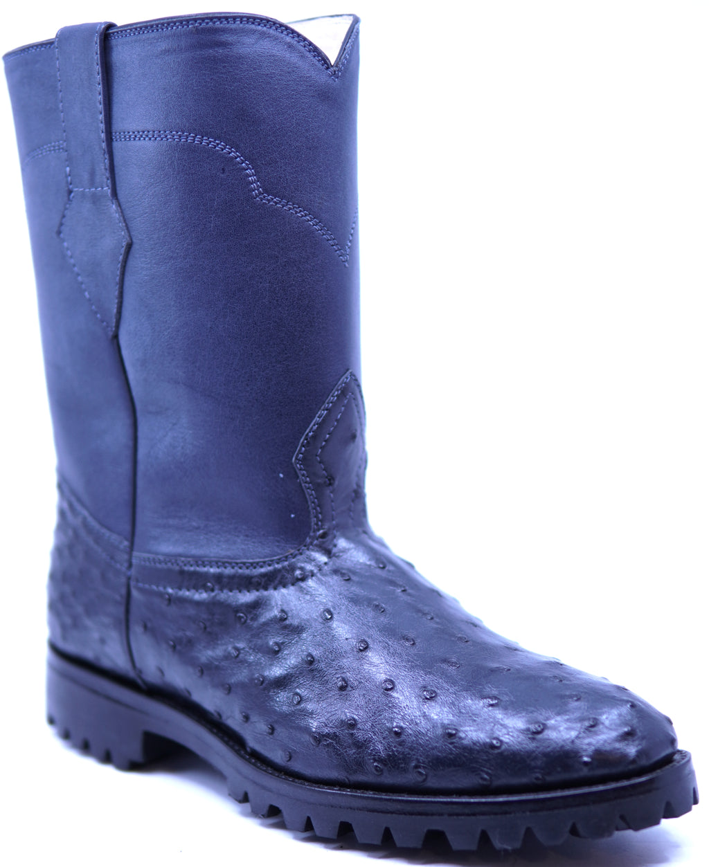 Genuine Ostrich Roper Boots image 2