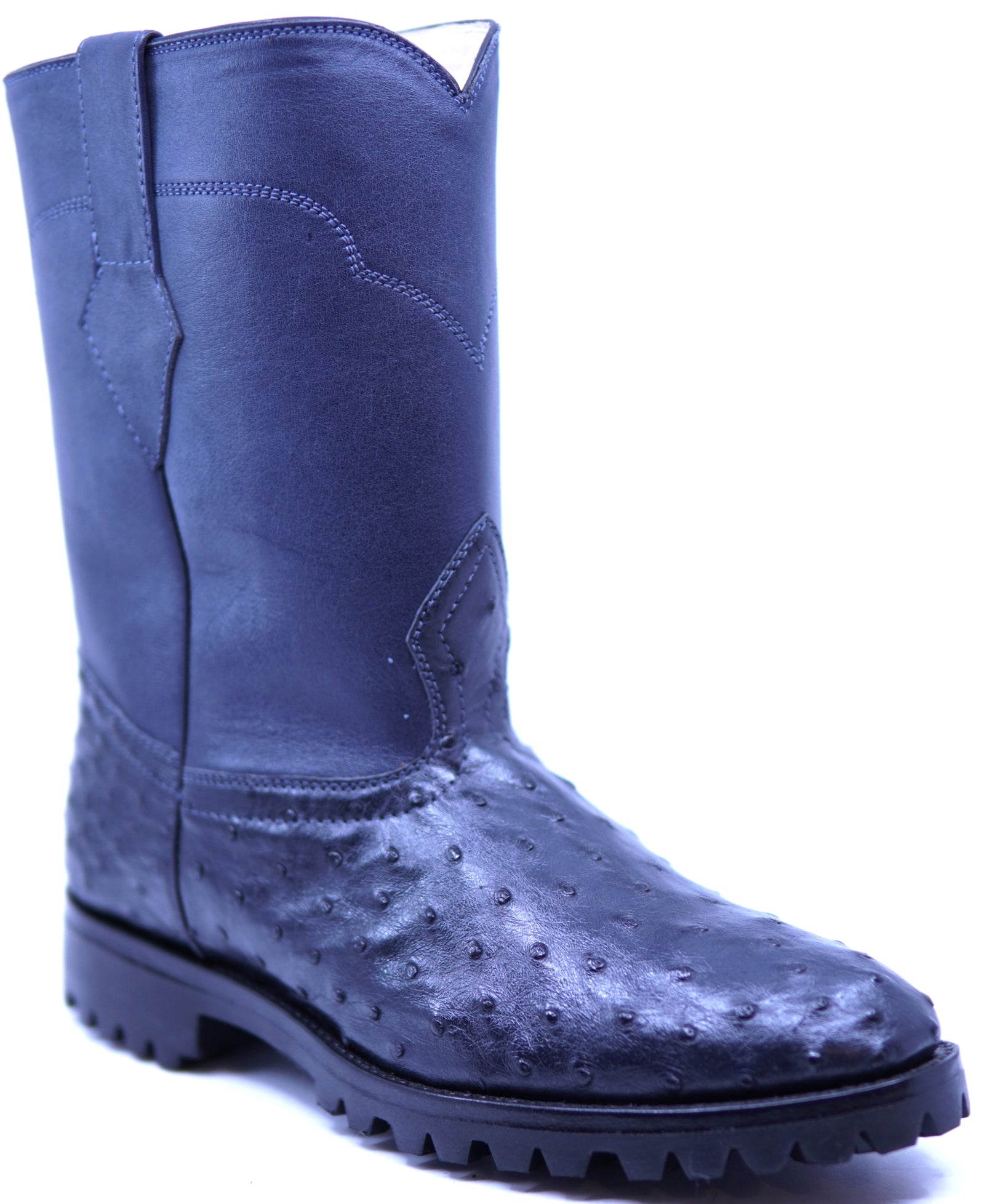 Genuine Ostrich Roper Boots image 2