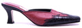 Red Ostrich & Black Alligator Heels 7-US Women's image 0