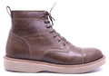 Genuine Leather Cap Toe Boots 8.5-US Men's image 0
