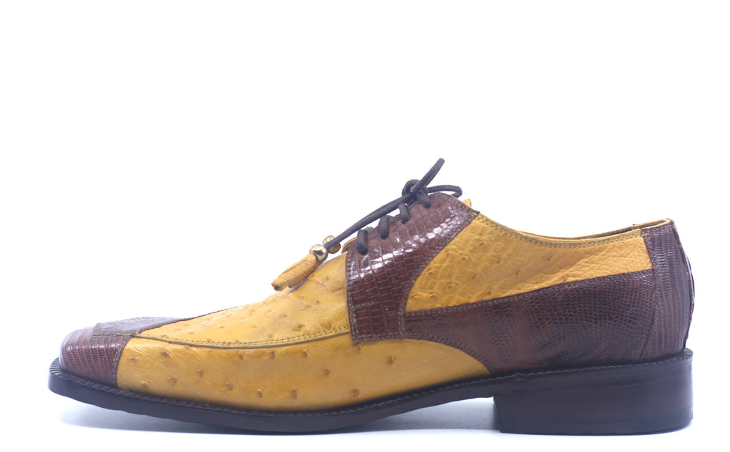 Genuine Ost/Lizard Dress Shoes US Men's 10 image 2