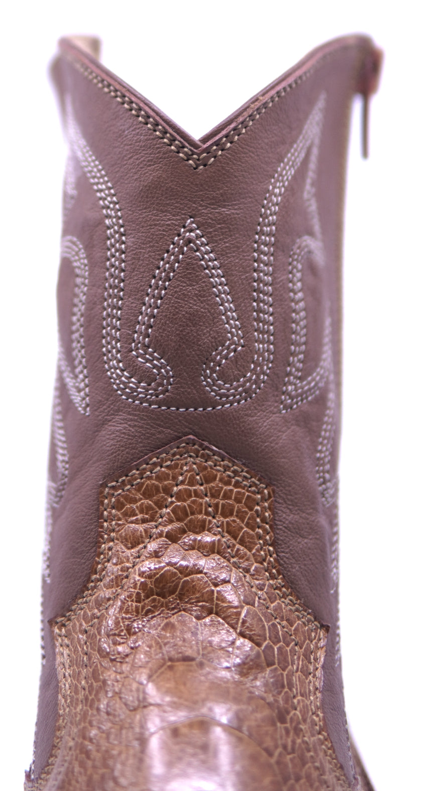 Genuine Ostrich Leg Botin image 4