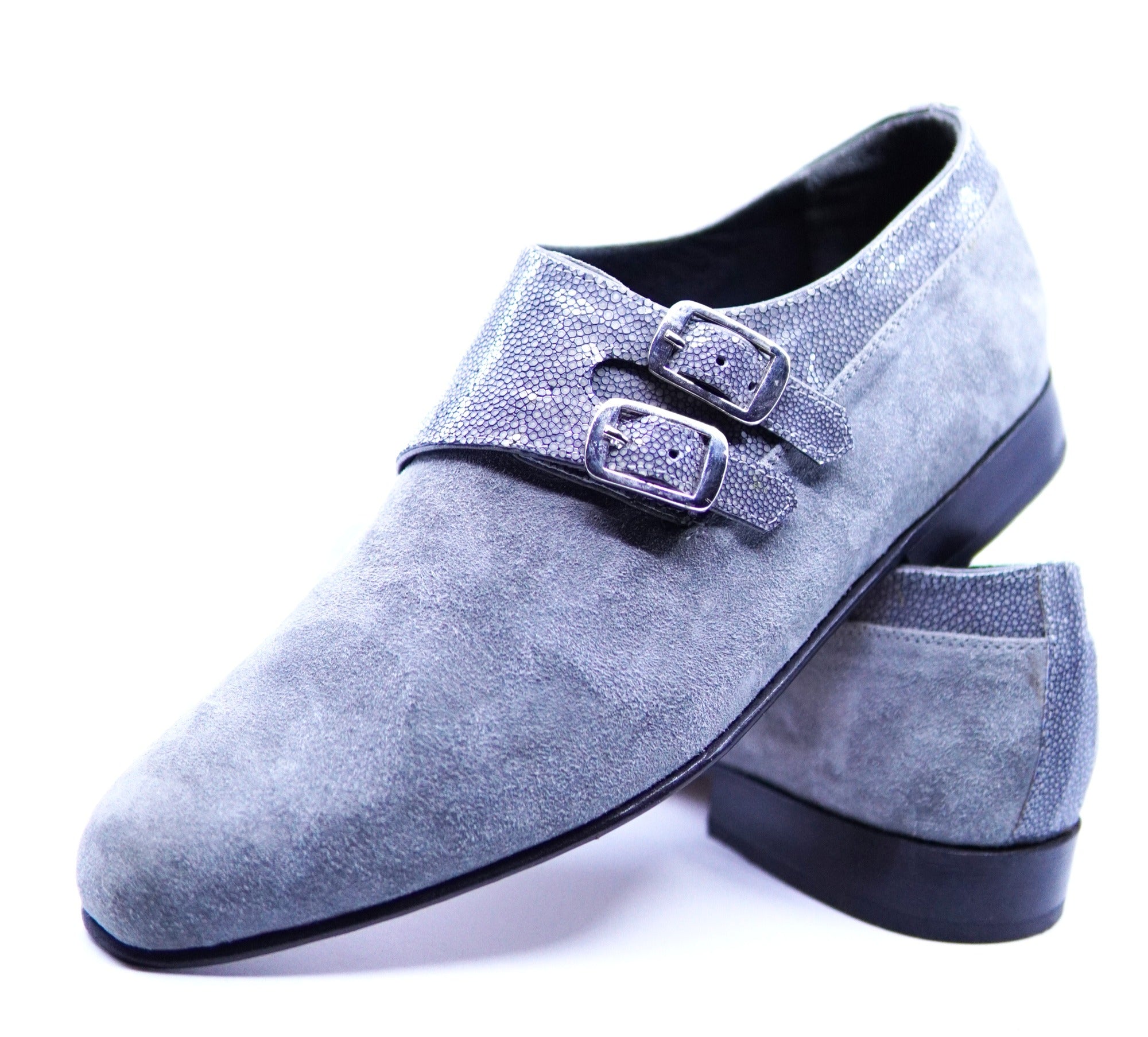 Suede & Stingray Monk Strap US Men's 12 image 3