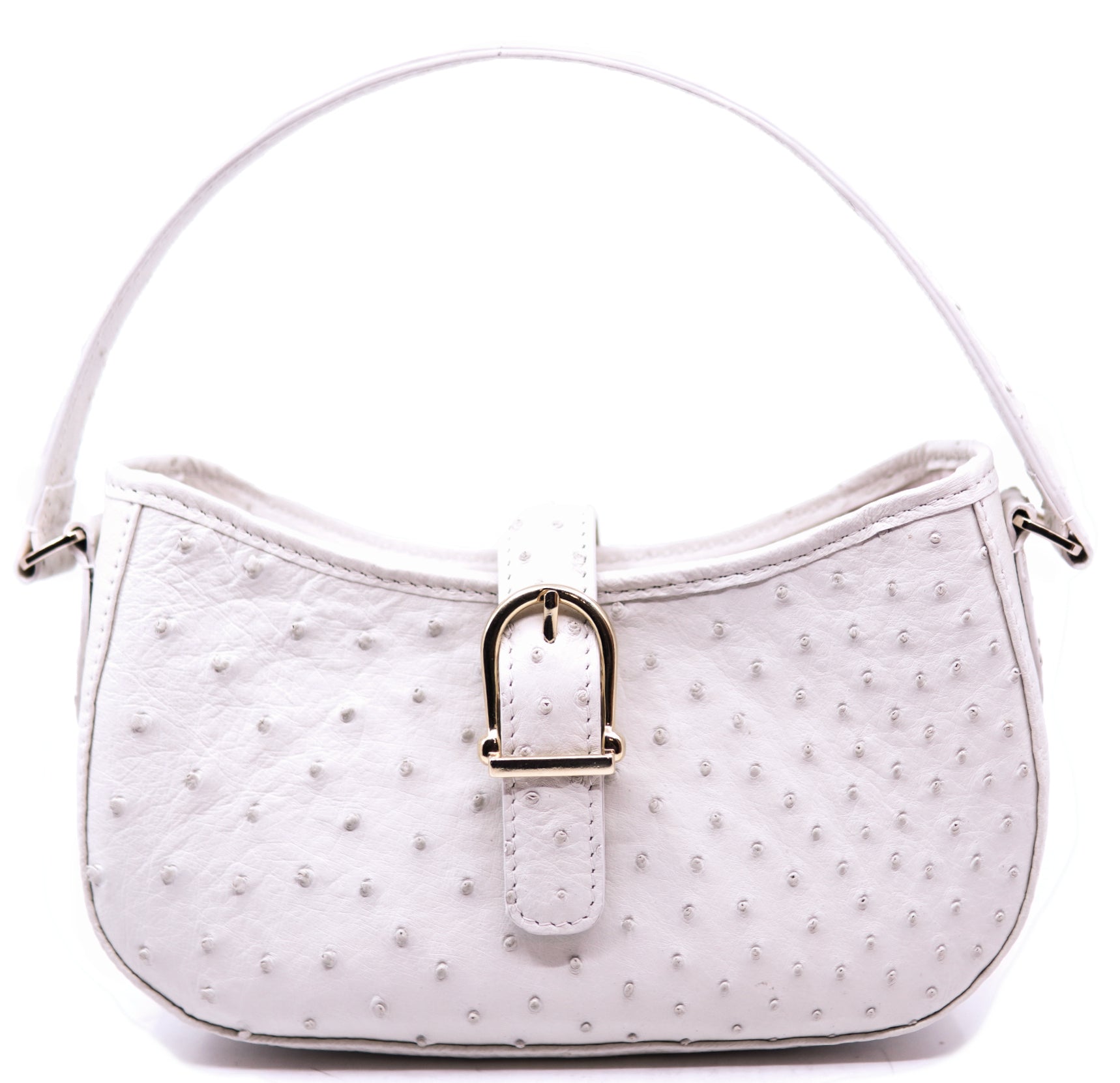Genuine Ostrich Small Handbag Purse image 0