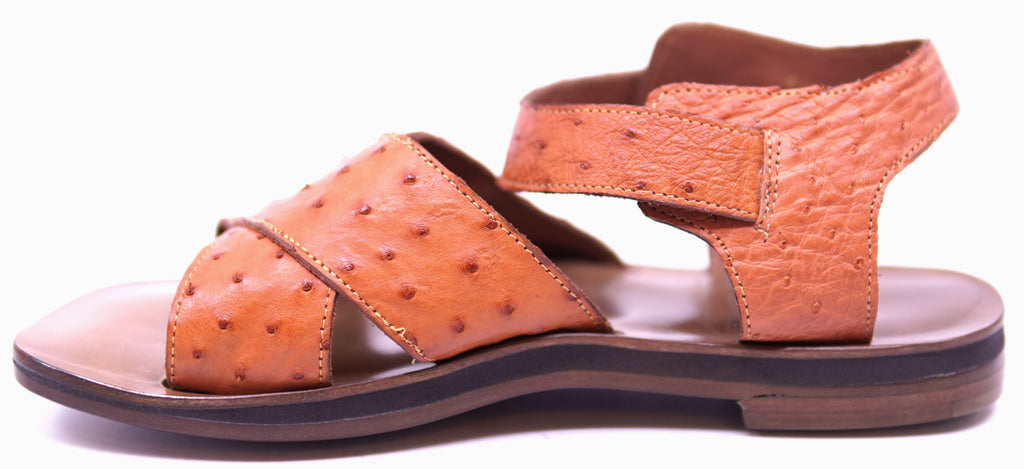 Genuine Unisex Ostrich Sandals image 1
