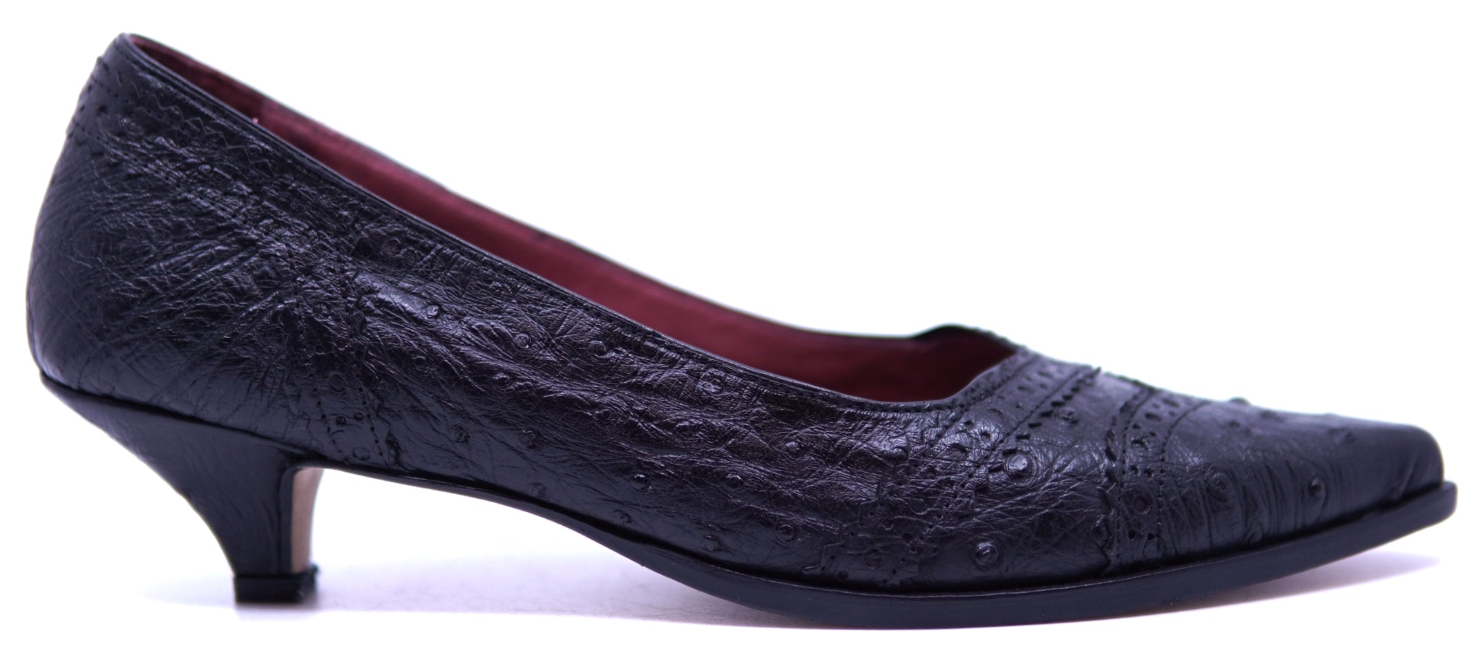 Genuine Ostrich Heel 9.5-US Women's image 0