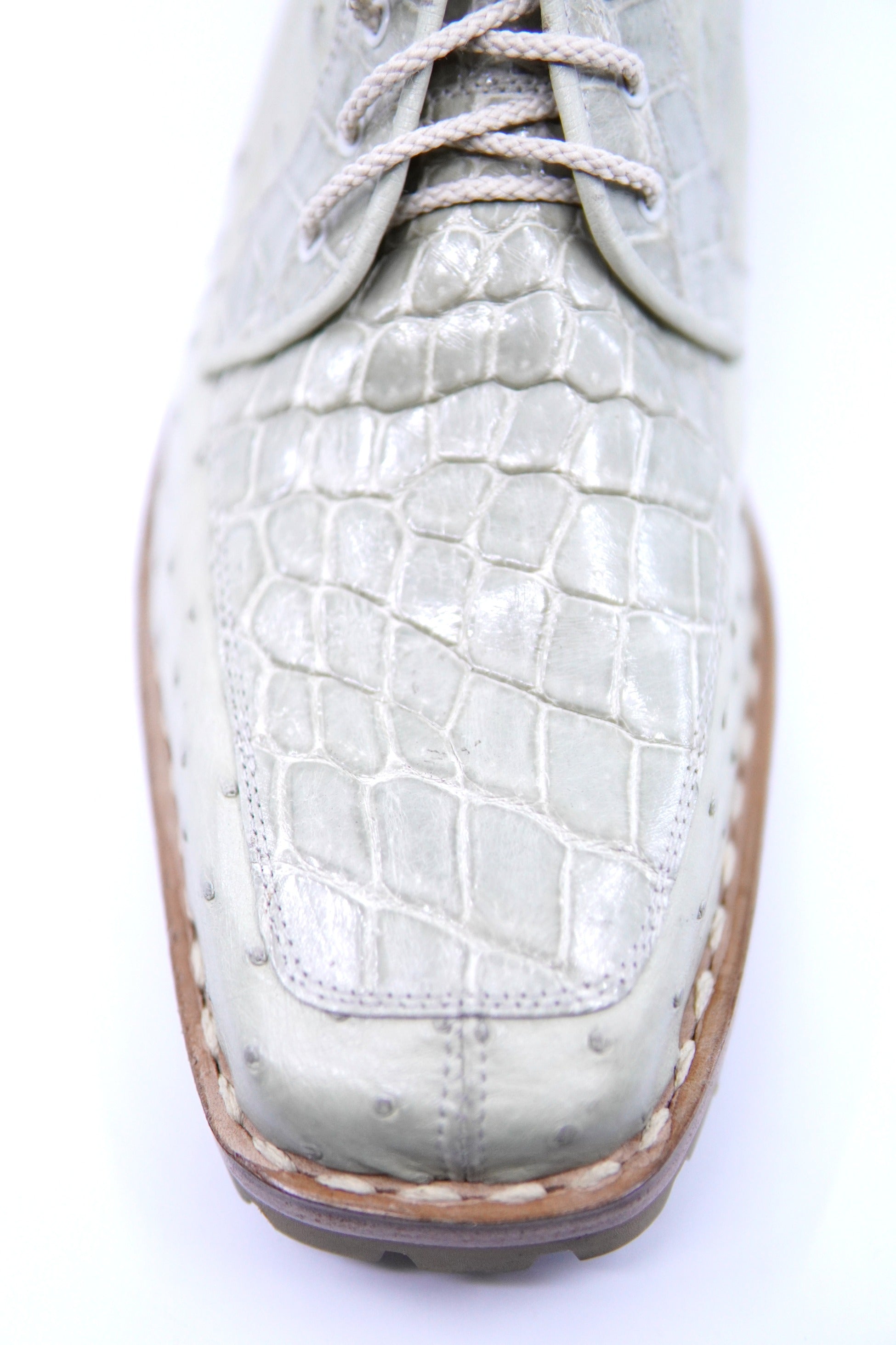 Alligator & Ostrich Ankle Boots US Men's 11 image 1