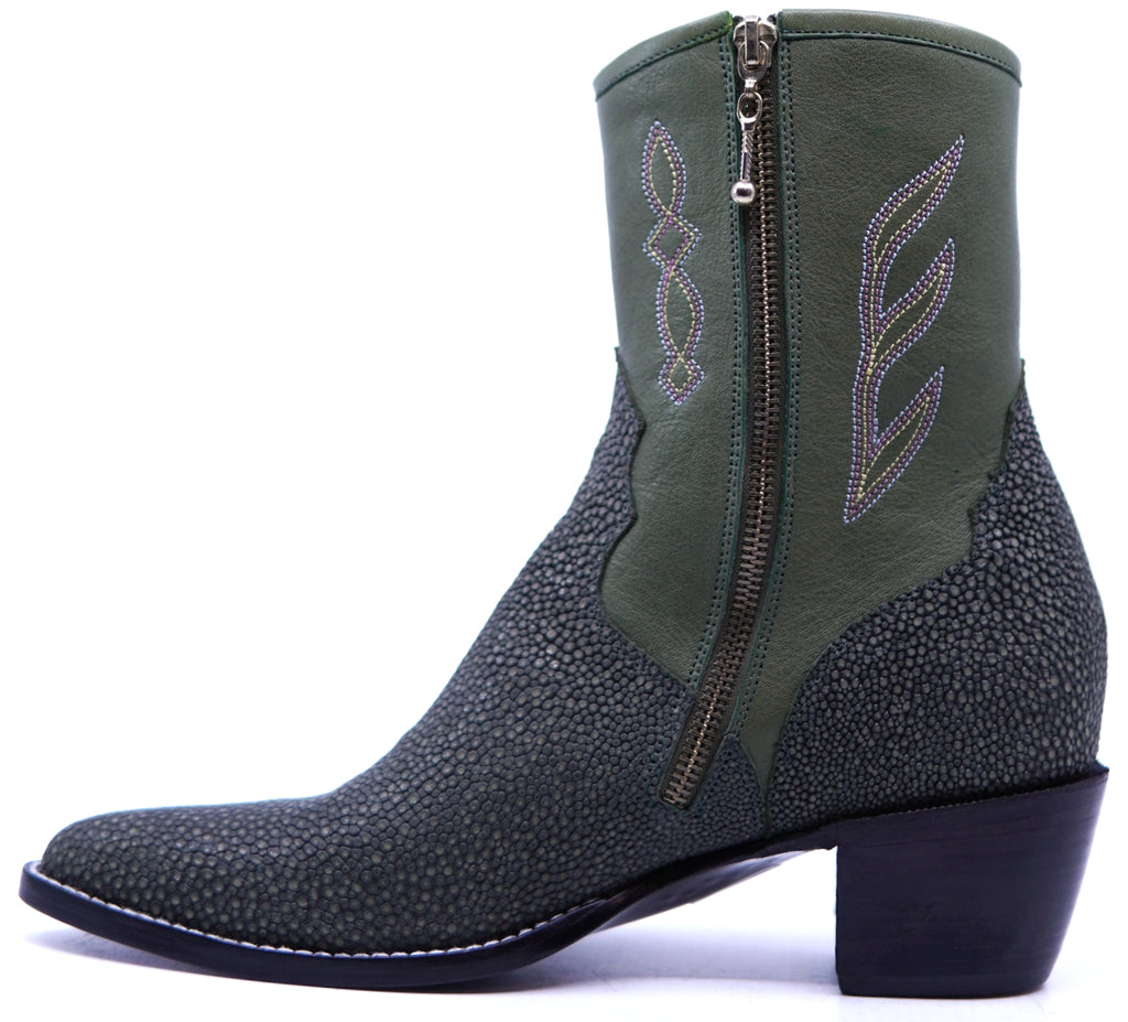 Genuine Stingray Textured Botin 8.5- US Womens image 1