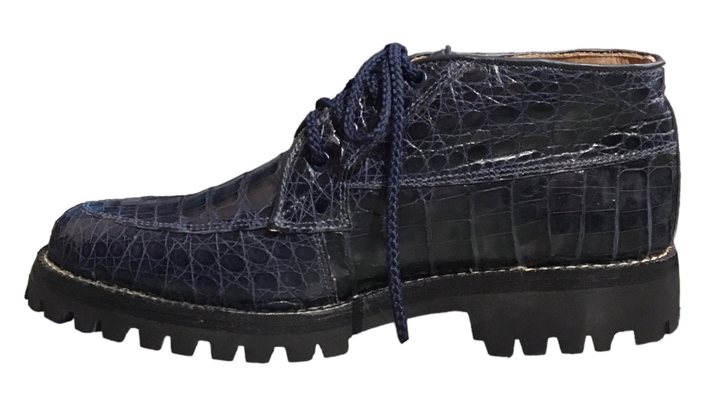 Full Caiman Belly Ankle Boot image 1