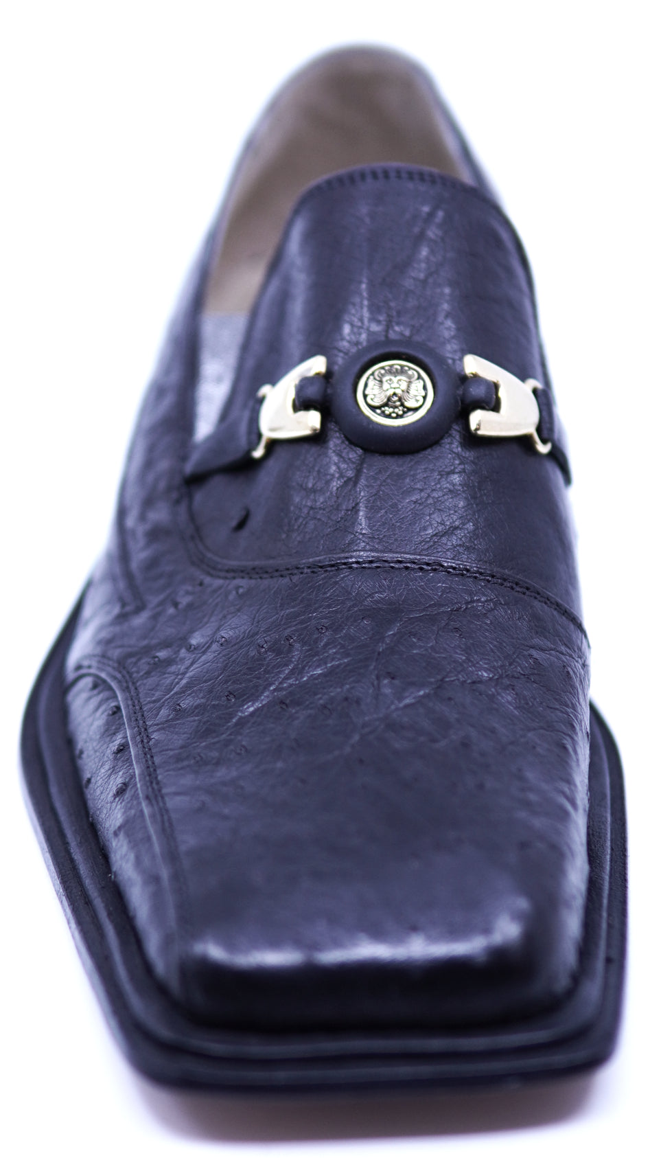 Genuine Ostrich Loafer Dress Shoe image 3