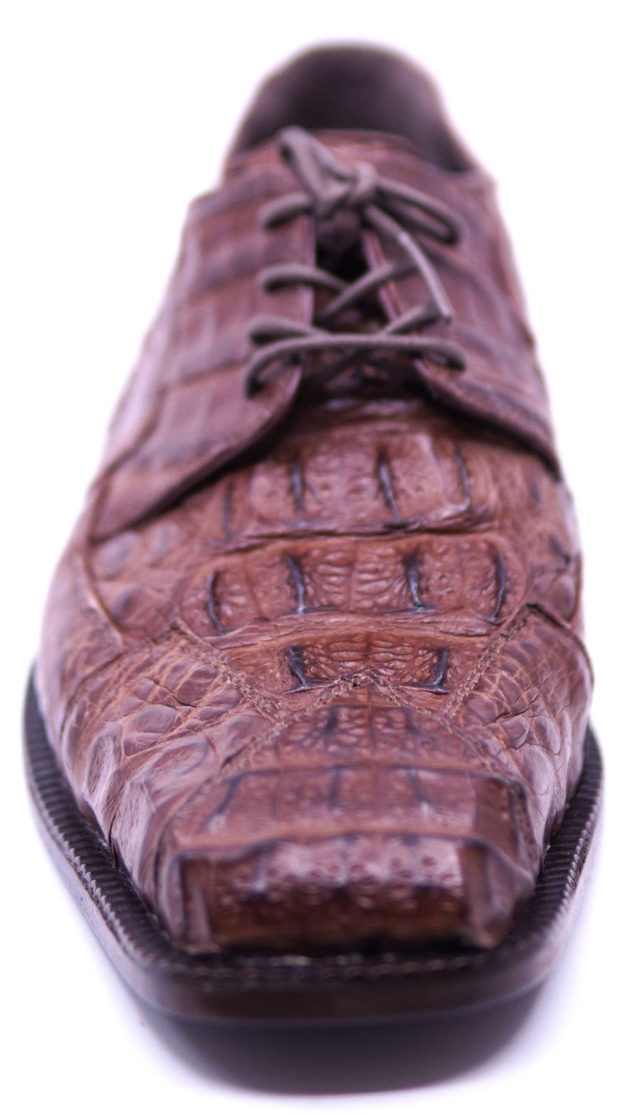 007 FUll Crocodile Hornback Dress Shoe image 3
