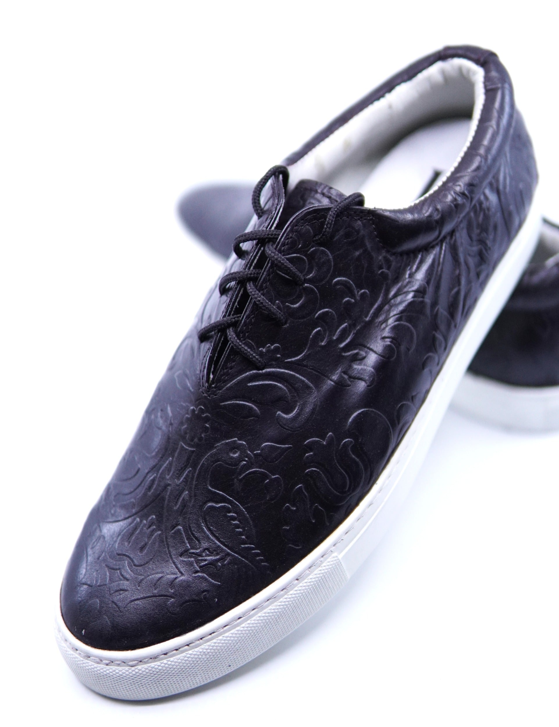 Embossed Leather Sneaker US 11 image 3