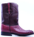 Burgundy Croc Roper US Men's 10EE image 0