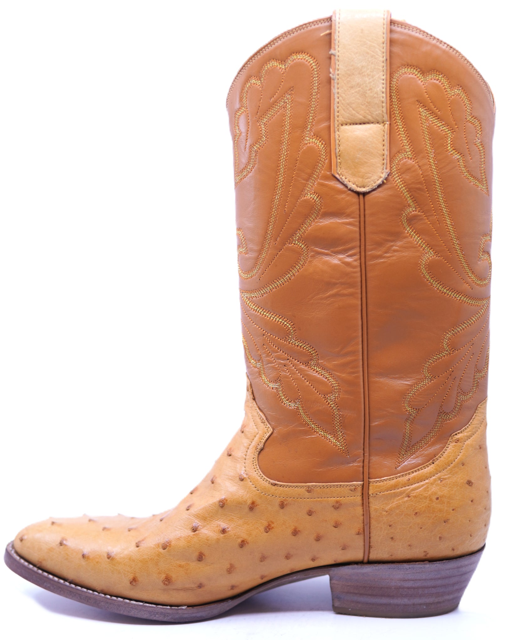Ostrich Cowboy Boots image 1