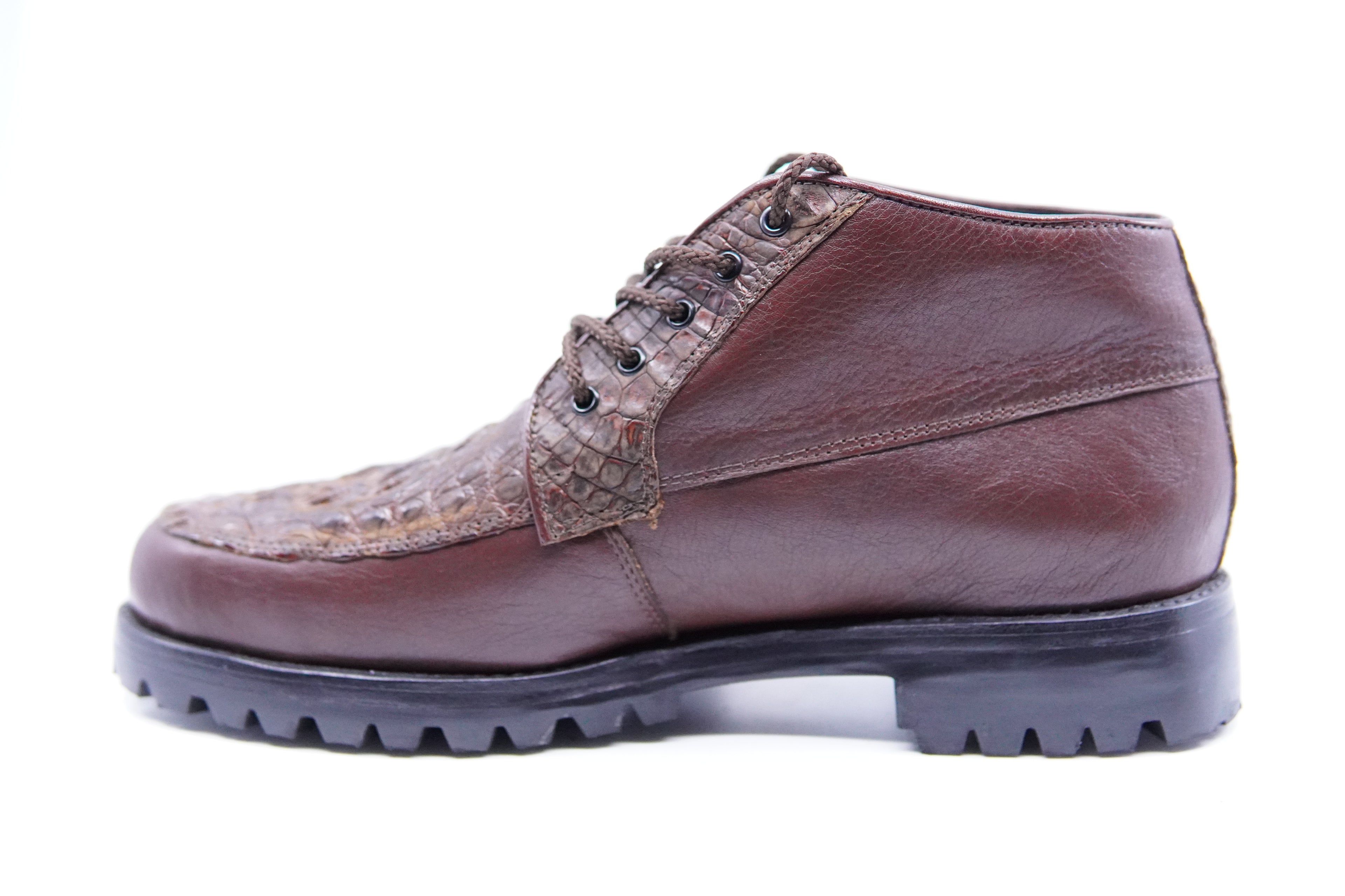 HB Caiman & Leather Ankle Boots US Men's 11 image 3
