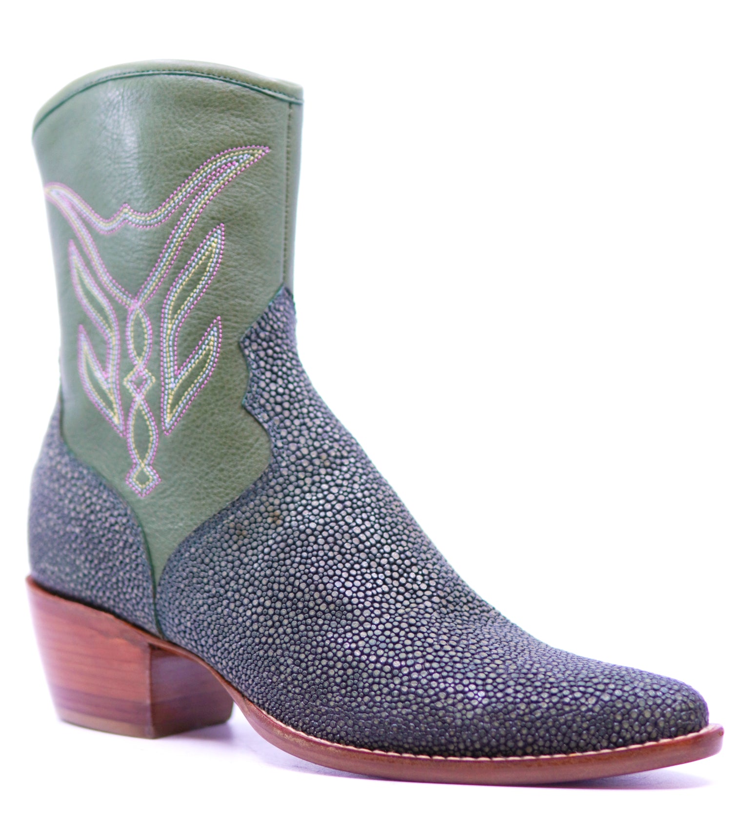 Genuine Stingray Textured Botin 9-US Women's image 2