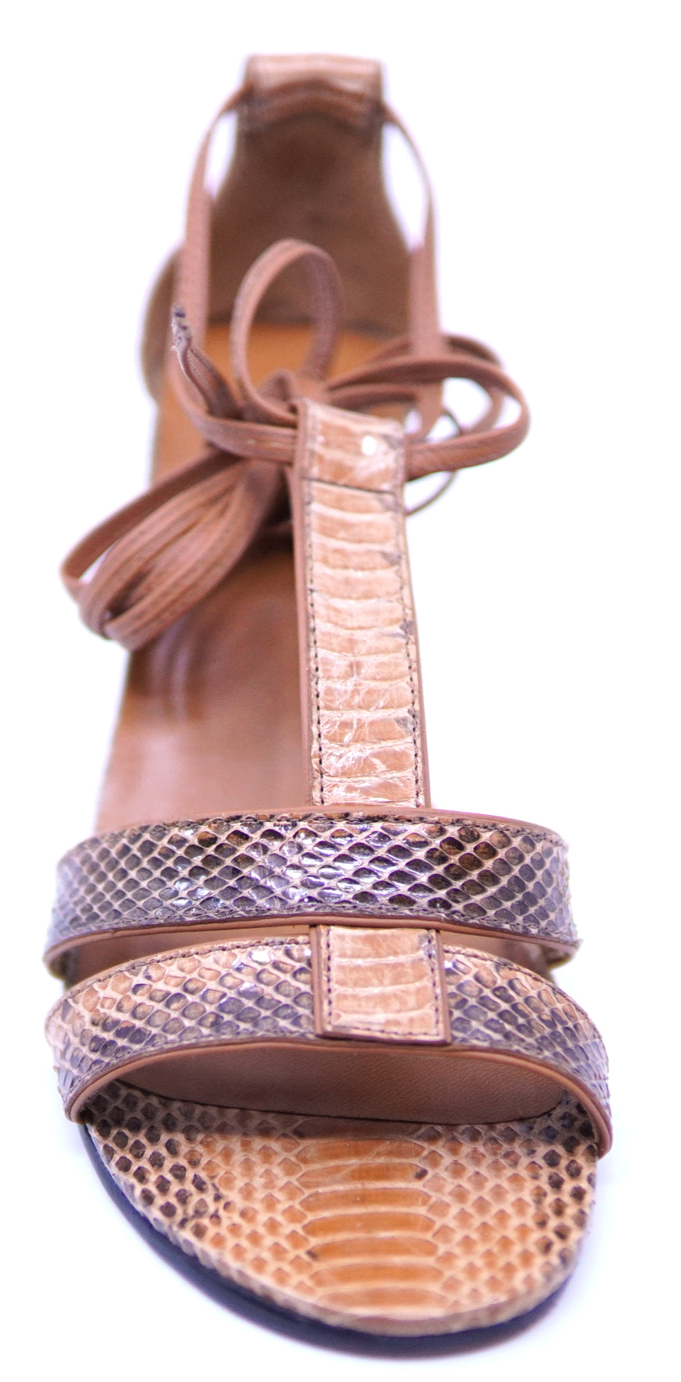 Snake Strap Heels US Women's 8 image 3