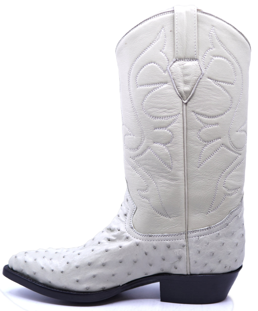 Genuine Ostrich Cowboy Boots image 1