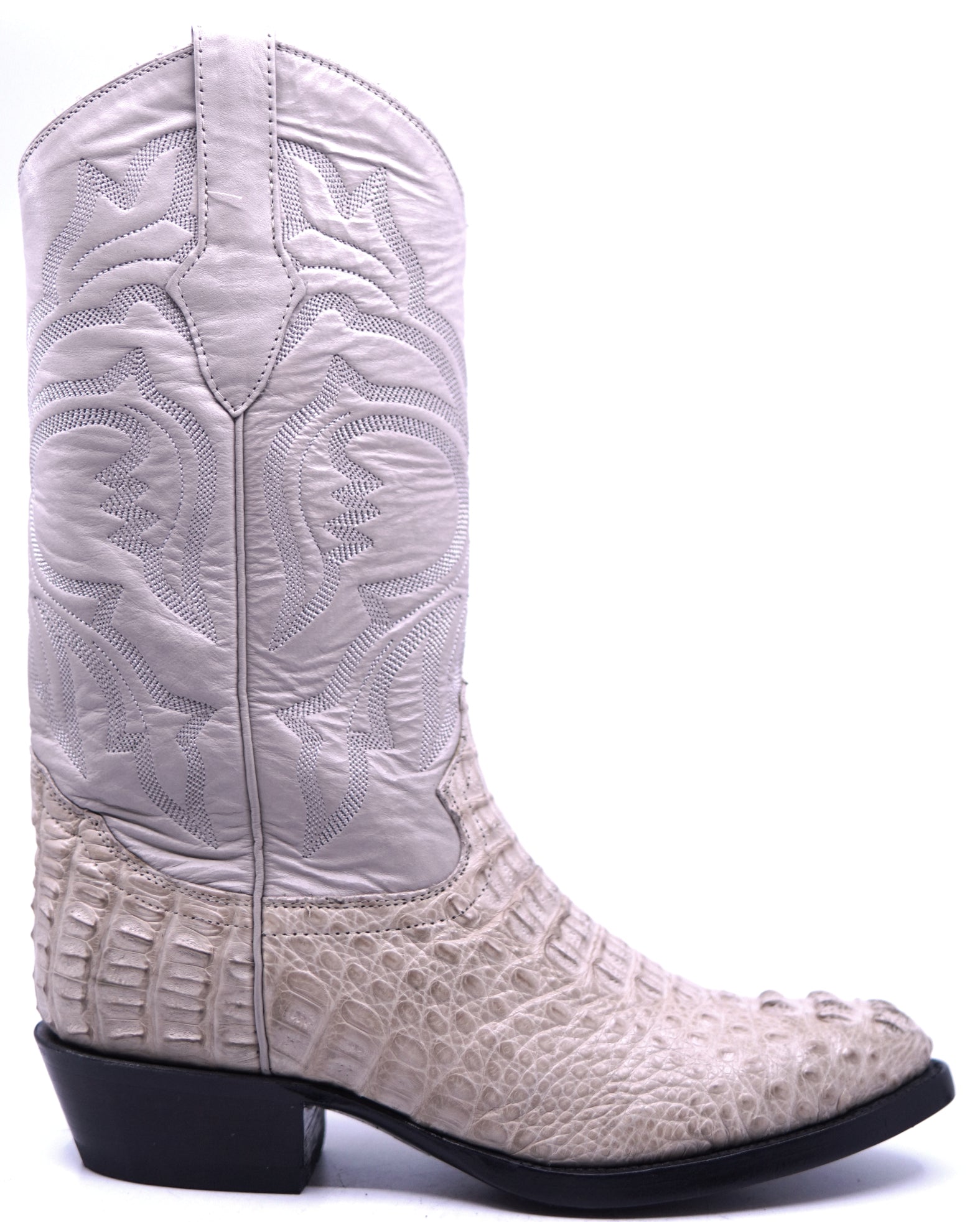 Genuine Oryx Caiman Hornback Cowboy Boots image 0