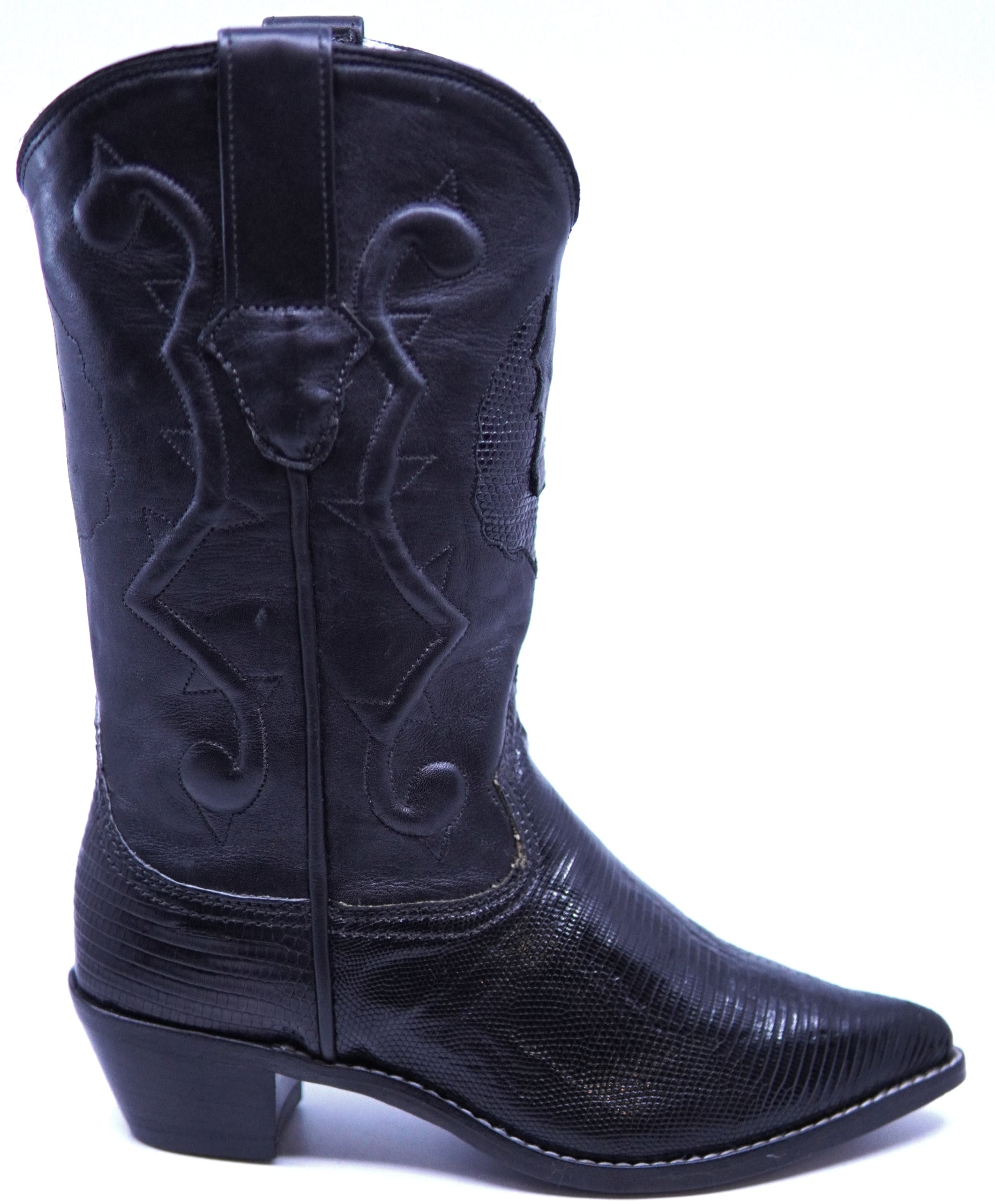 Lizard Woman Cowboy Boots image 0