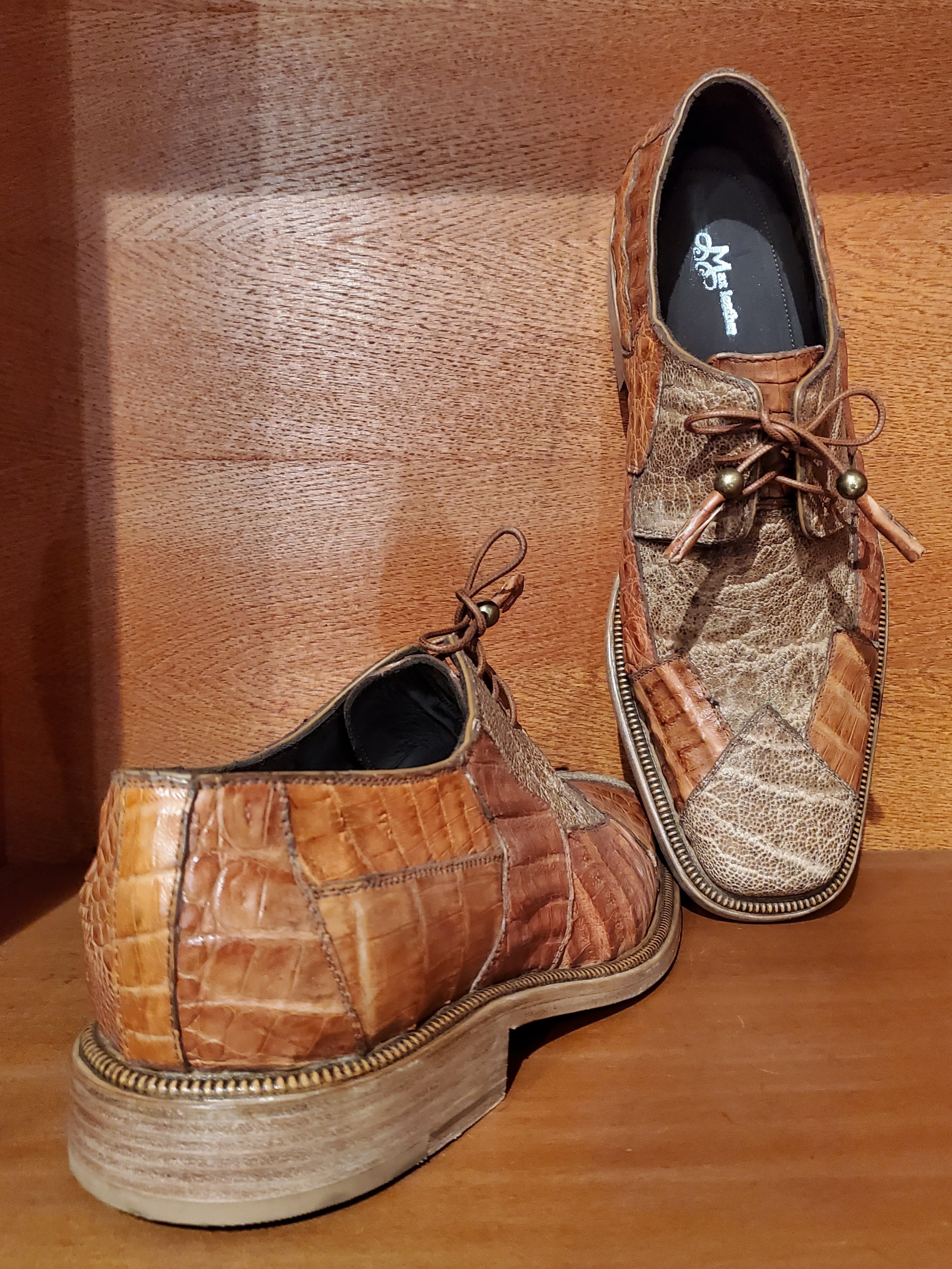 Crocodile and Elephant Dress Shoe US Men's 11.5 image 3